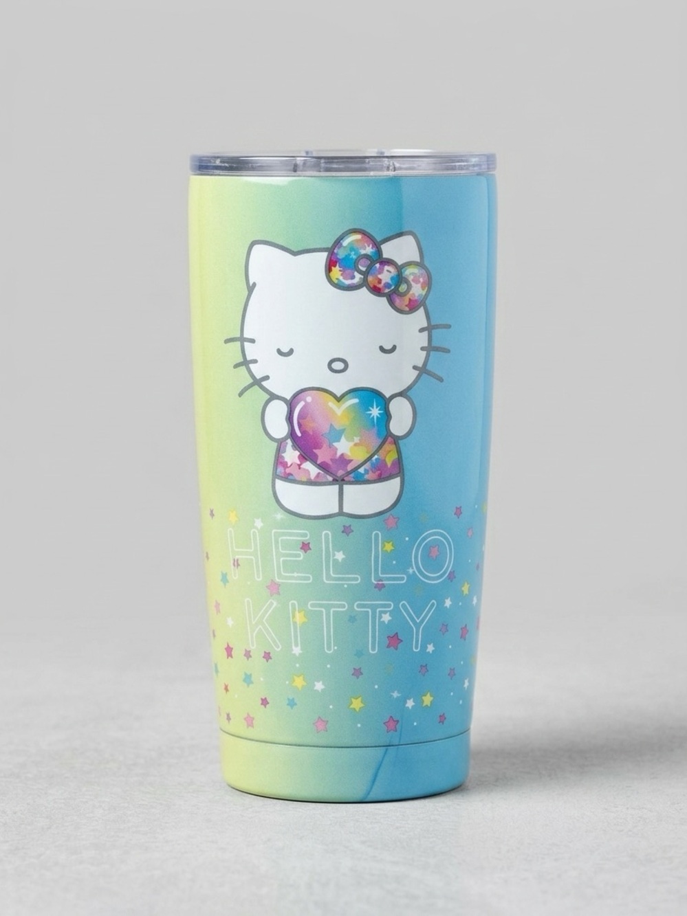 Sanrio Hello Kitty Starlight Star Bright Stainless Steel Travel Tumbler 20oz NWT